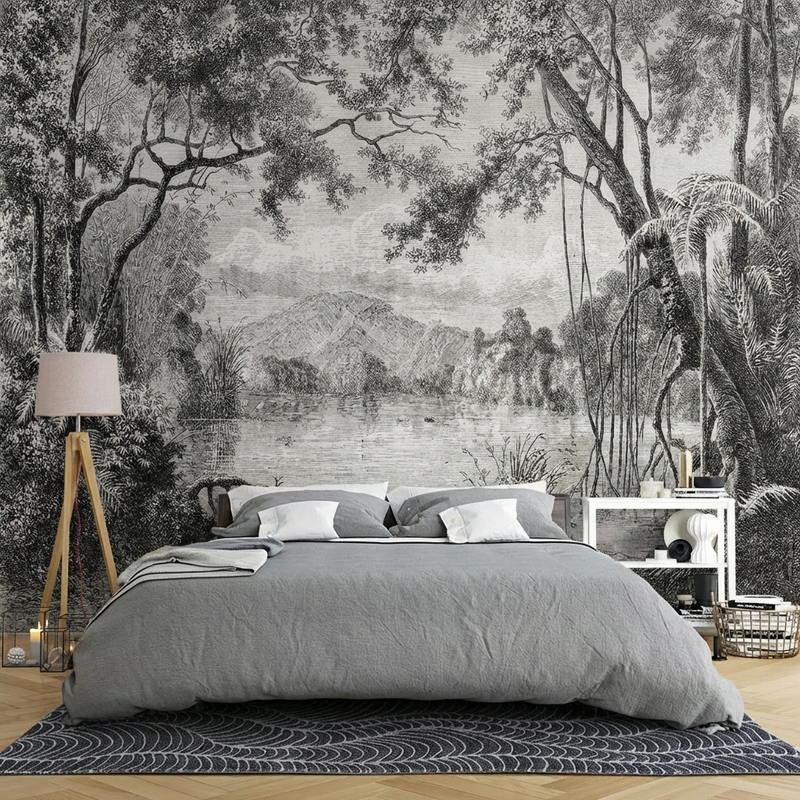 Black and White Wallpaper | Jungle Safari