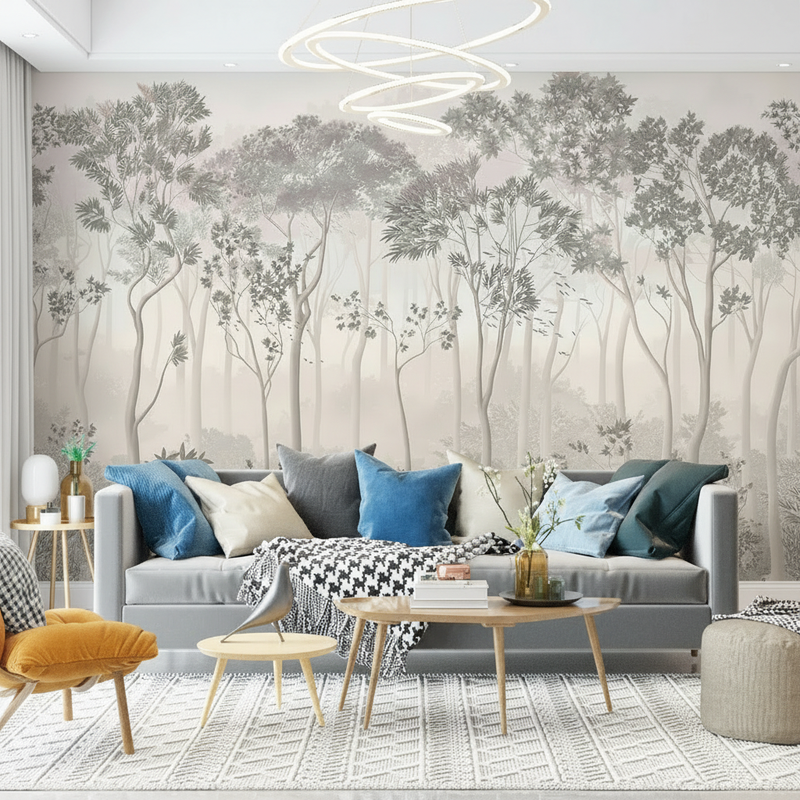 Wallpaper | Scandinavian Forest Calm