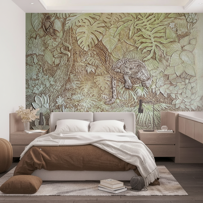 Wallpaper | Vintage Tropical Wildlife