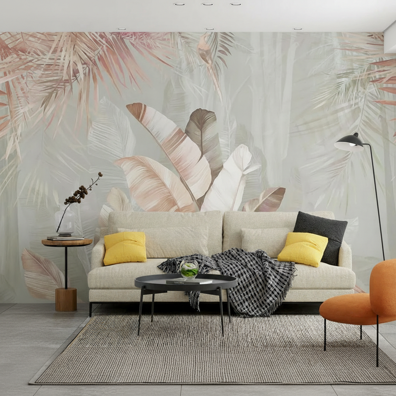 Wallpaper | Soft Tropical Feathers