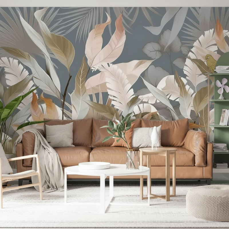 Wallpaper | Tropical Leaves Harmony