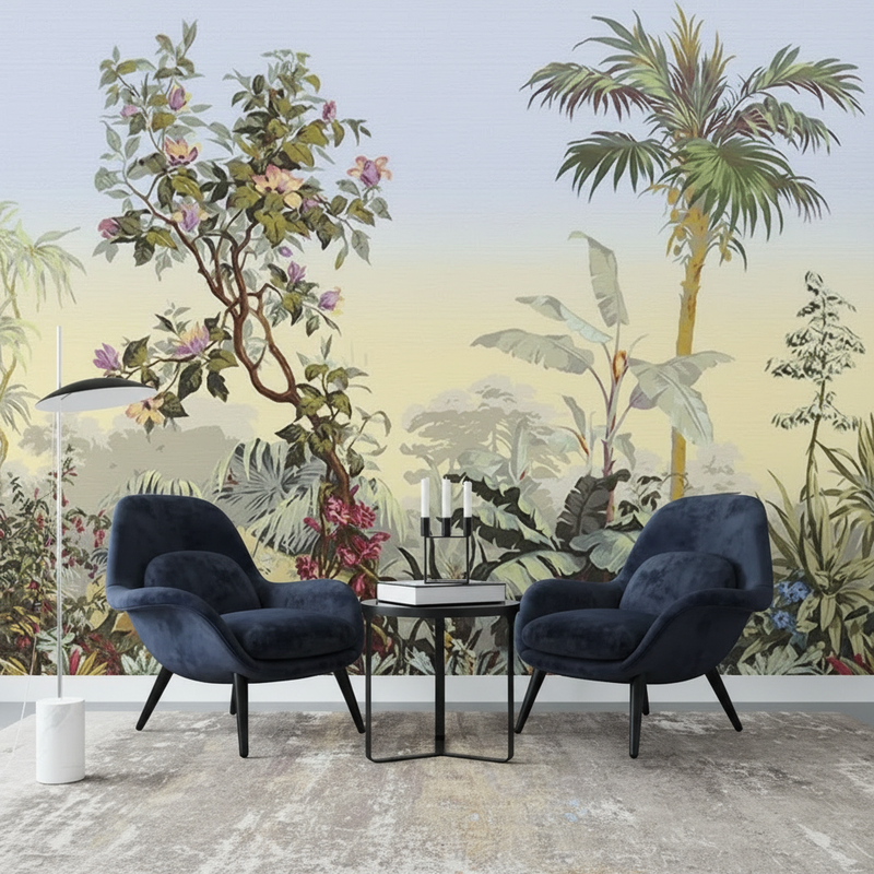 Wallpaper | Exotic Garden Panorama