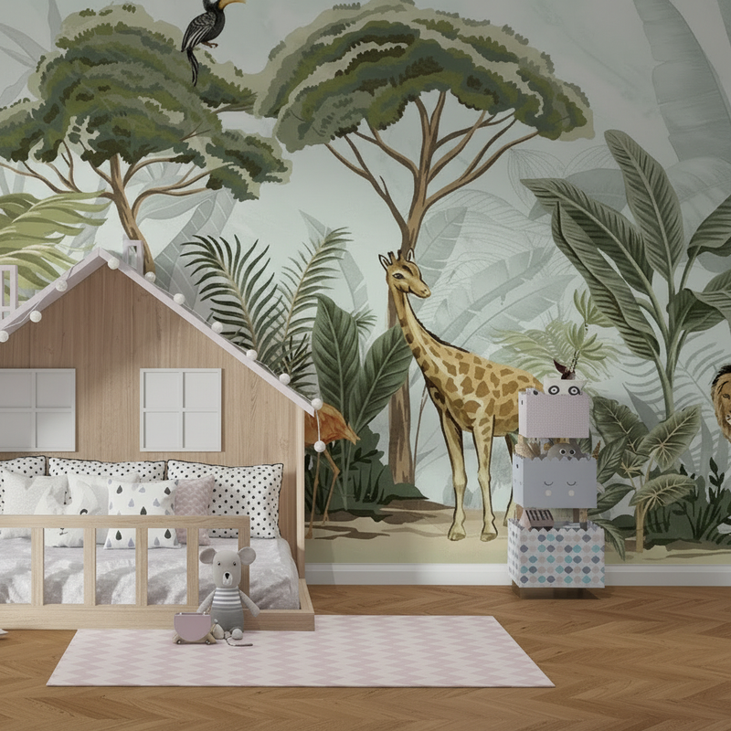Montessori Wallpaper | Safari World