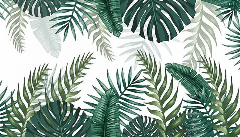 Wallpaper | Tropical Monstera Pattern