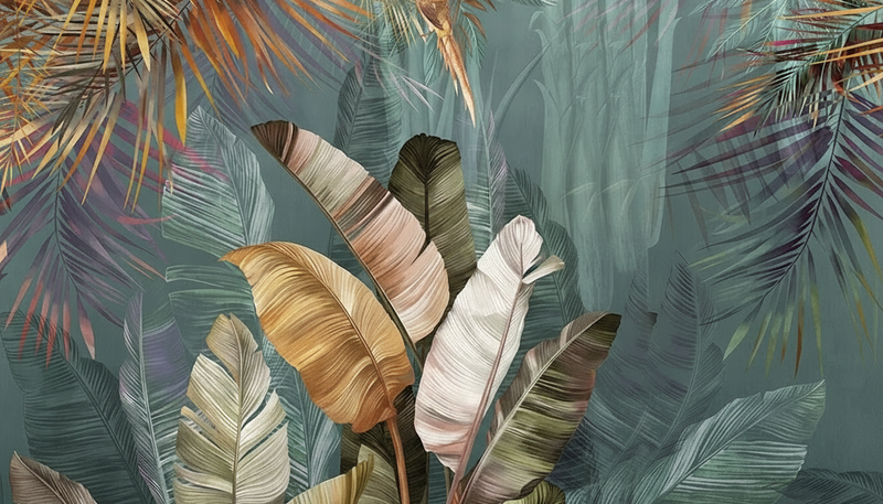 Wallpaper | Elegant Tropical Plumes