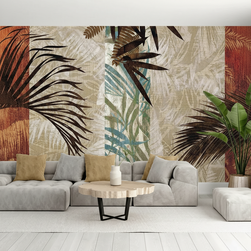 Wallpaper | Earthy Palm Design