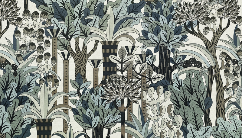Wallpaper | Graphic Botanical Forest