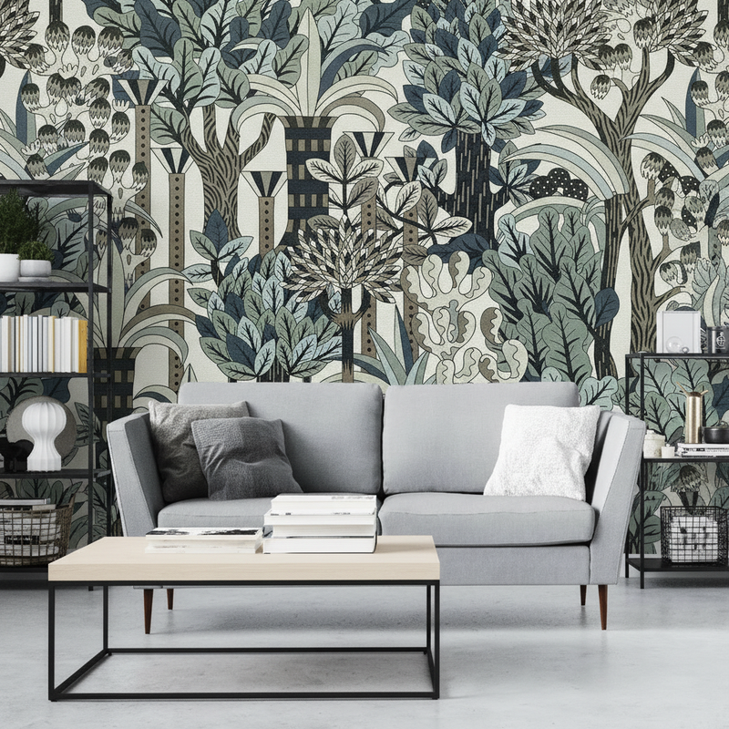 Wallpaper | Graphic Botanical Forest
