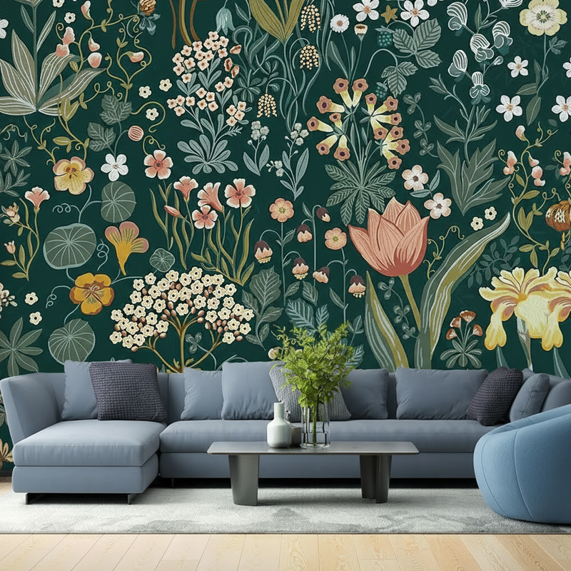 Wallpaper | Enchanted Botanical Garden