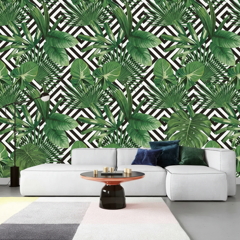 Wallpaper | Tropical Graphic Foliage