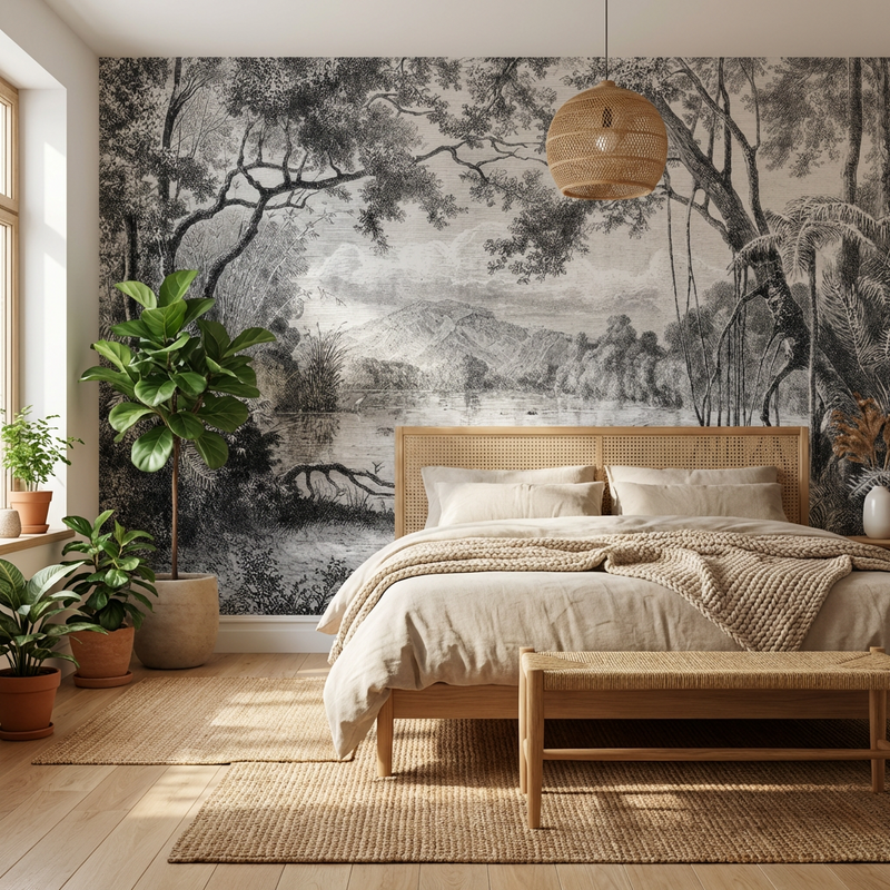 Black and White Wallpaper | Jungle Safari