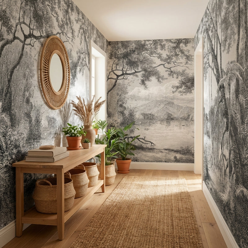 Black and White Wallpaper | Jungle Safari