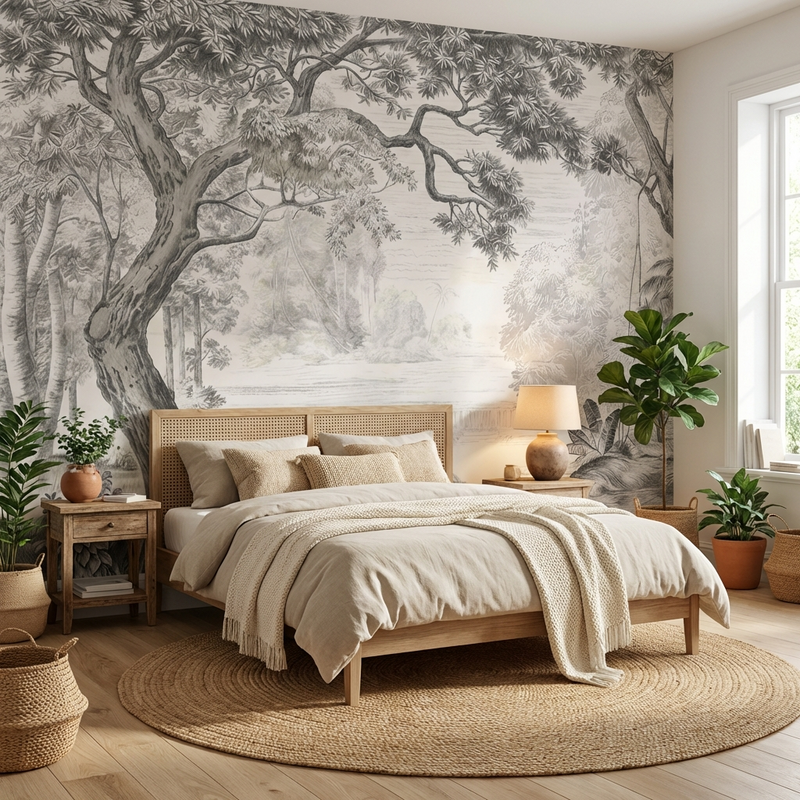 Black and White Wallpaper | Black Forest