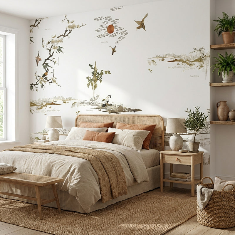 Wallpaper | Artistic Nature Mural