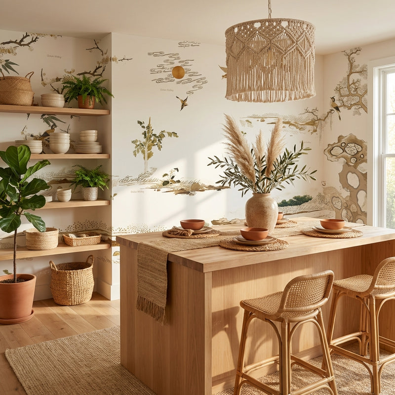 Wallpaper | Artistic Nature Mural