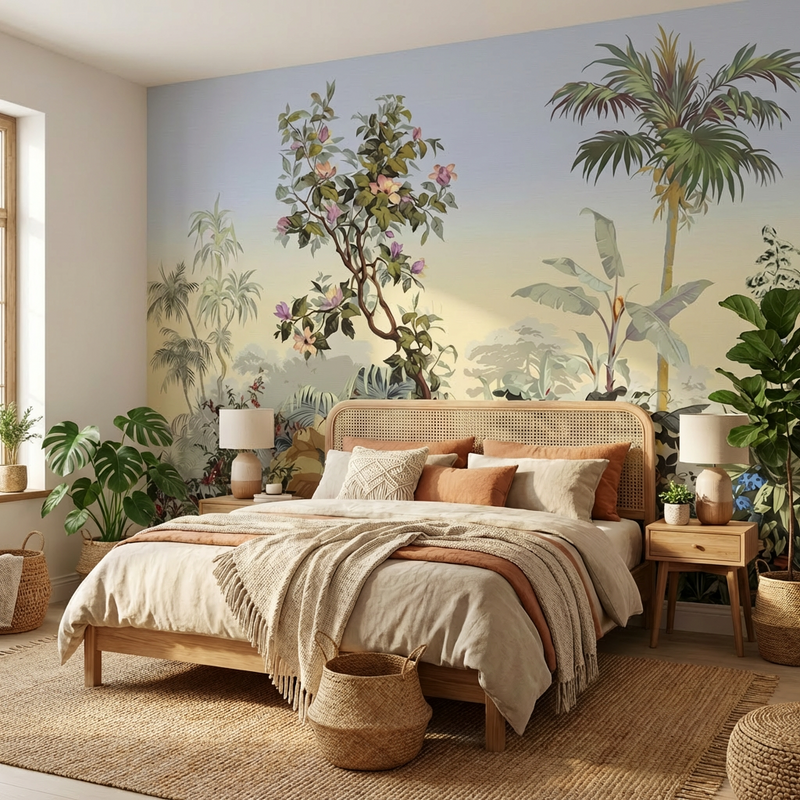 Wallpaper | Exotic Garden Panorama