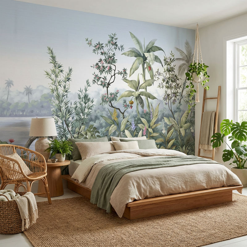 Wallpaper | Soft Botanical Garden