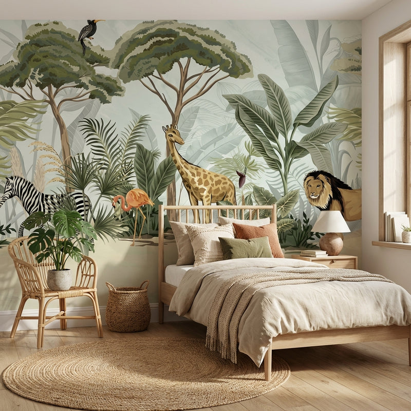Montessori Wallpaper | Safari World