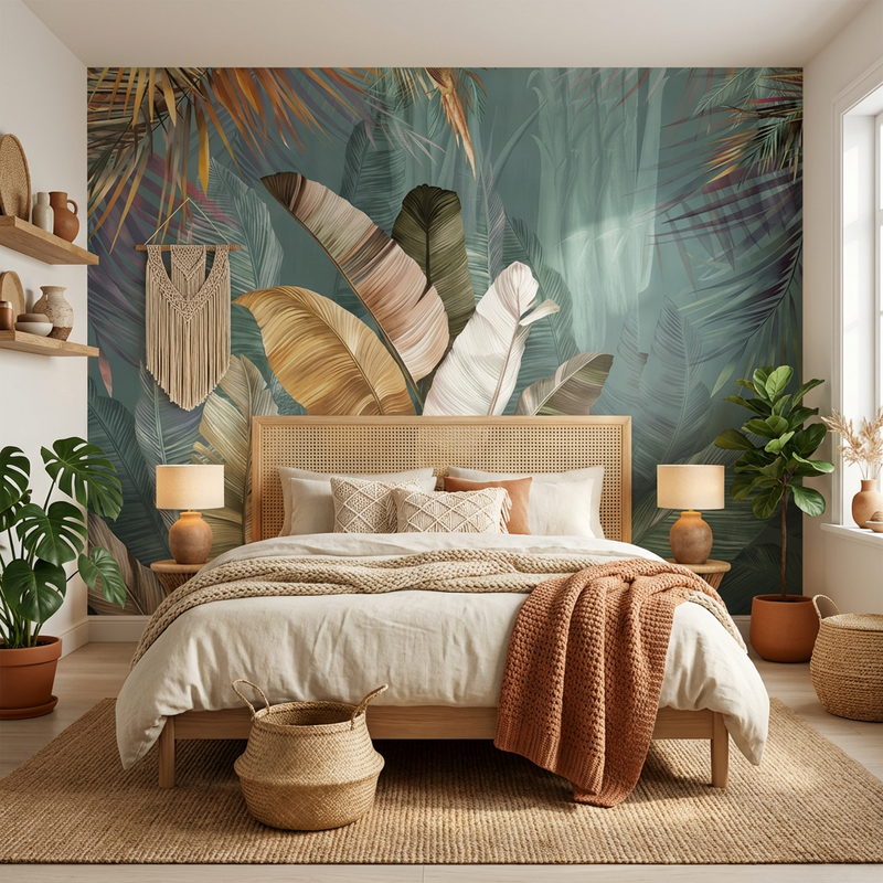 Wallpaper | Elegant Tropical Plumes