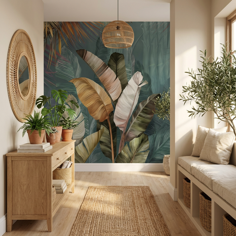 Wallpaper | Elegant Tropical Plumes