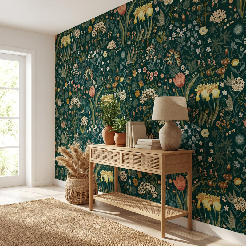 Wallpaper | Enchanted Botanical Garden