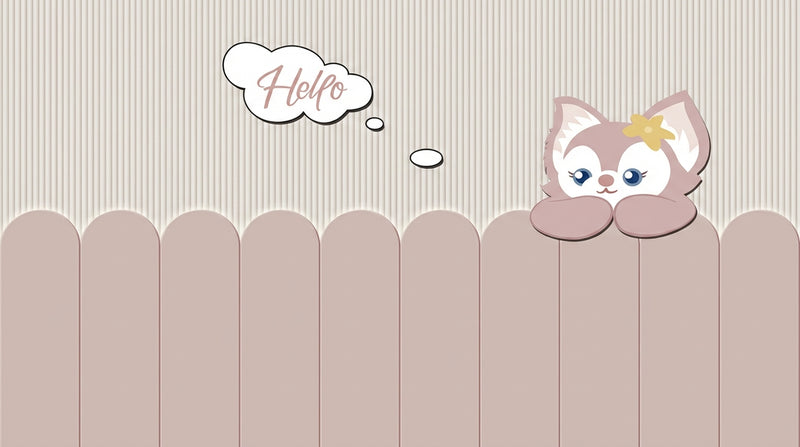 Montessori Wallpaper | Gentle Fox Nursery
