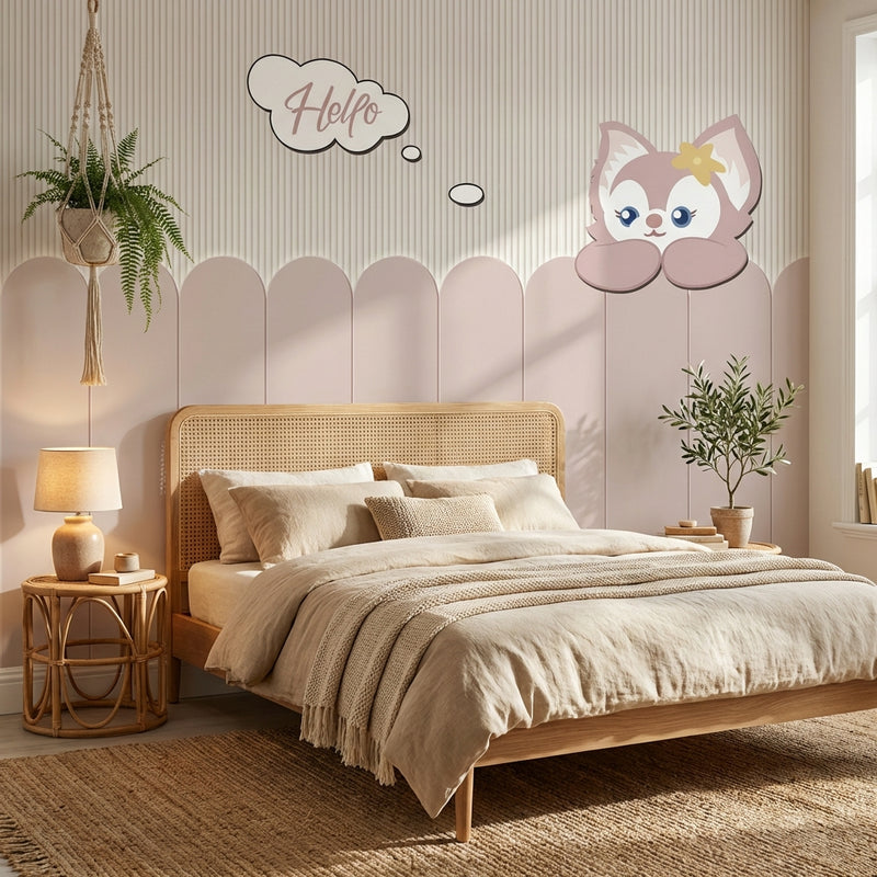 Montessori Wallpaper | Gentle Fox Nursery